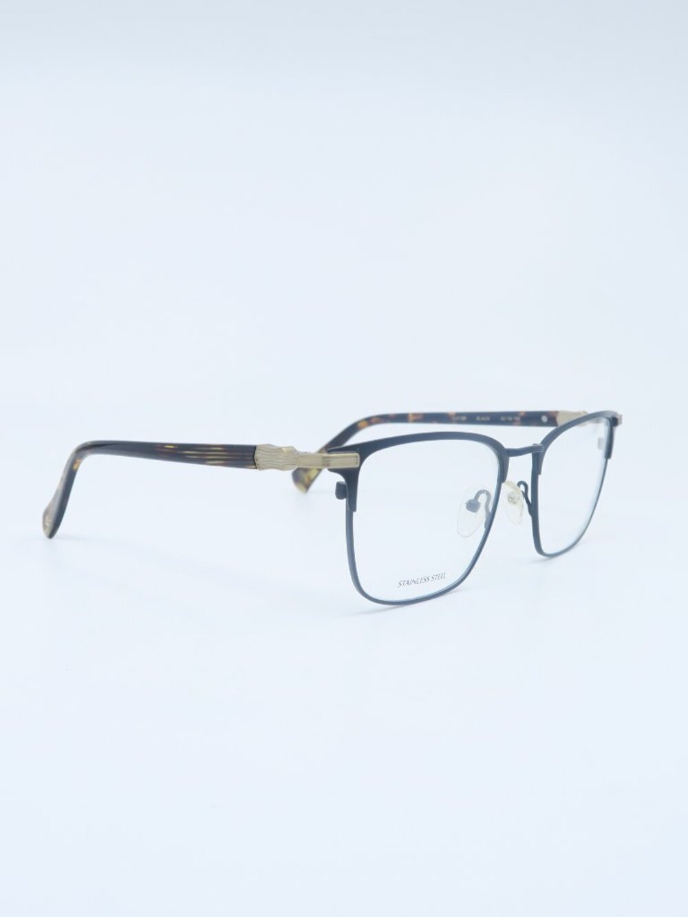 John Varvatos  VJV189 52mm Black Square, New Men's Eyeglasses Frames.